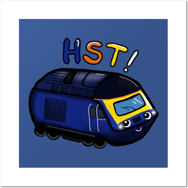 HST Class 43 Train Wall Art by Traintacular